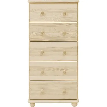 Komoda Nabytek-dreveny.cz Dřevěná komoda MAX 72 borovice masiv Barevné provedení: Přírodní lakovaná