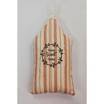 Látkový domeček č.4 červený - Home Sweet Home 1