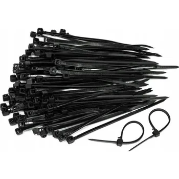 Stahovací páska STAHovací PÁSKA 7,6x430mm ČERNÁ F6.0158 F-ELEKTRO BALENÍ 100 Ks