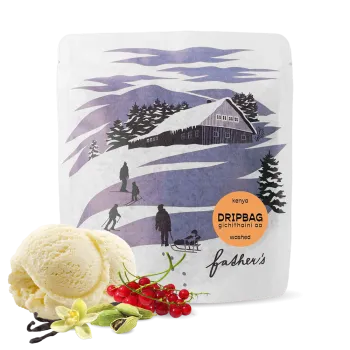 Káva Výberová káva Keňa GICHITHAINI AA - drip sáčky 5ks/bal 5ks od Father's Coffee Roastery