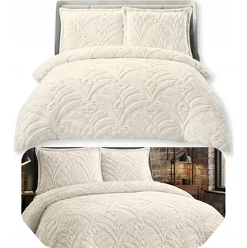 Povlečení Povlečení MEDVÍDEK 160x200 + 2x 70x80 cm Flanelové Teplé Zimní Měkké 3D Sada