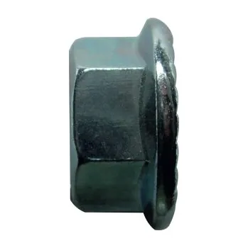 Matice Matice s límcem M10, ZB, DIN 6923, 5ks