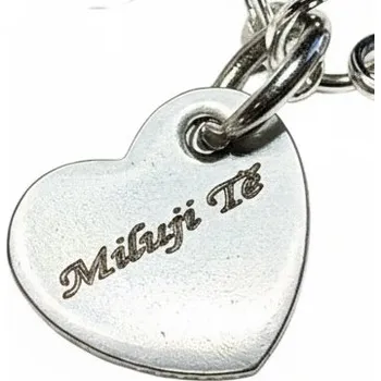 Náramek Náramek červený korál 5 a 8 mm Kornelia - 20 cm, 8 mm