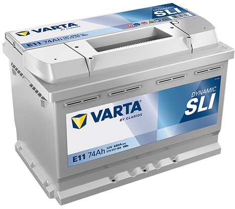 Autobaterie Varta Dynamic SLI 12V 74Ah 680A 574 012 068