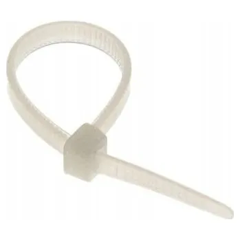 Organizace kabelů Stahovací pásky upínací na zip stahovací pásky SILNÉ 371x4,8 mm černé HAUPA