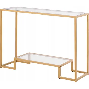 Konferenční stolek Konzolový Stolek Vevor zlatá Vevor 107 x 75,5 x 35,4 cm