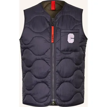 Dámská vesta No.1 Como Dámská Steppovaná Vesta Lyss S Flitry, tmavě modrá, 34