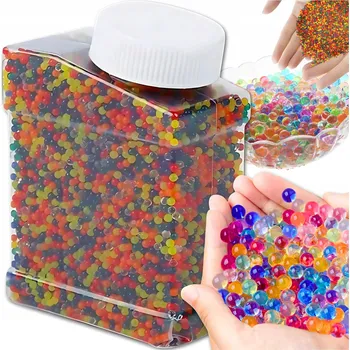 Dětská zbraň GELOVÉ KULIČKY HYDROGELOVÉ VODNÍ 30000 KS DO PISTOLE KARABINY HYDROGELOVÉ