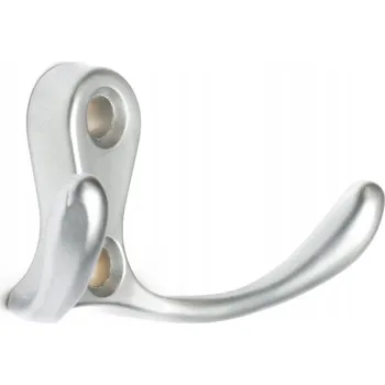 Věšák Nábytkový věšák DW19, matný hliník