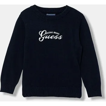 Dětská móda Dětský svetr Guess N6RR00.Z2BB0.PPY2 námořnická modř 59X, vel. 113-118