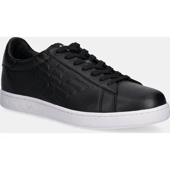 Pánská móda Kožené tenisky EA7 Emporio Armani AF10848.7X000331.UC001 černá 99A, EUR 43 1/3