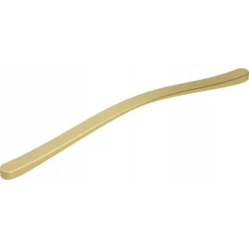 Nábytkové kování Nábytková úchytka GAMET UU16-320-G33 zlatá matná broušená