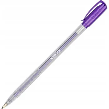 Gelová propiska RYSTOR GZ-031 fialová metalíza