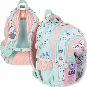 Školní batoh Školní batoh třída 1-3 St. Majewski 22 l Fluffy Kitty