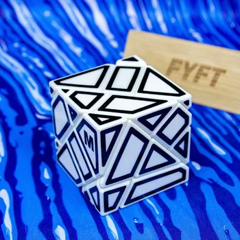 Hlavolam Hlavolam ghost cube 3x3x3 - variace Rubikovy kostky Barva: Bílá