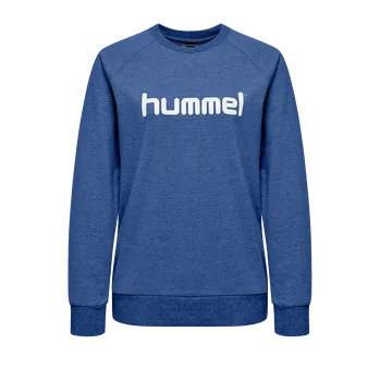 Dámská mikina Mikina Hummel GO COTTON LOGO SWEATSHIRT WOMAN 203519-7045 Velikost S