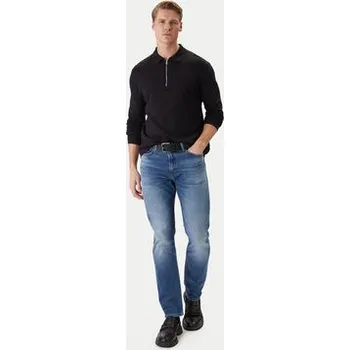 Pánská móda HUGO Jeansy 50555181 Modrá Regular Fit 38_34