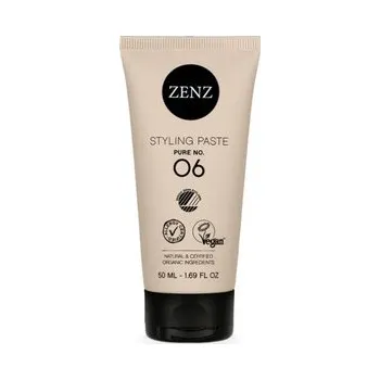 Stylingový přípravek ZENZ Organic Styling Paste Pure No. 06 přírodní stylingová pasta bez parfemace 50 ml