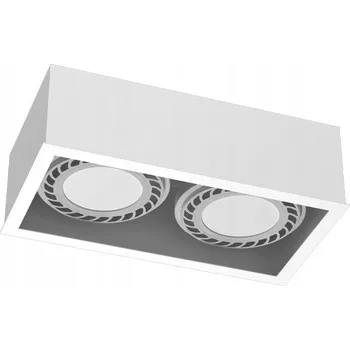 Stropní svítidlo přisazené Brosline 18 W GU10 25,3 cm bílé