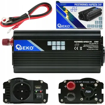 Měnič napětí MĚNIČ NAPĚTÍ NAPĚTÍ 24V / 230V 800/1600W G17007