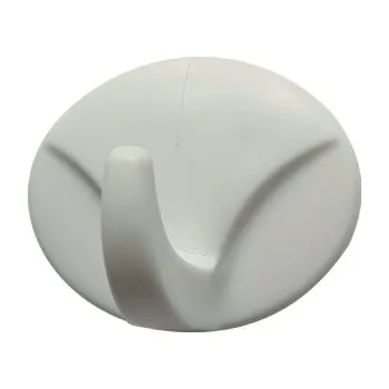 Věšák Háček samolepící QF typ 6, plast, bílý, 156 ks