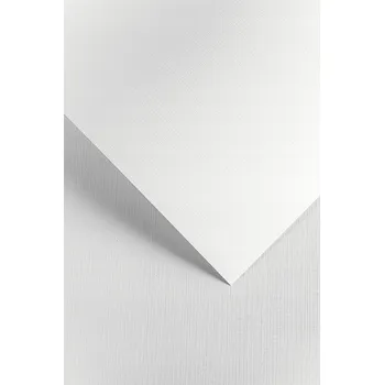 Barevný papír Ozdobný karton Galeria Papieru bílý - Mřížka A4 20 listů 240g