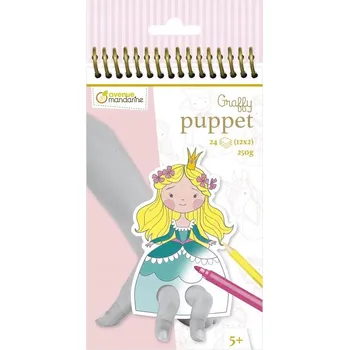 Obraz Omalovánky Loutky Princezny Princové