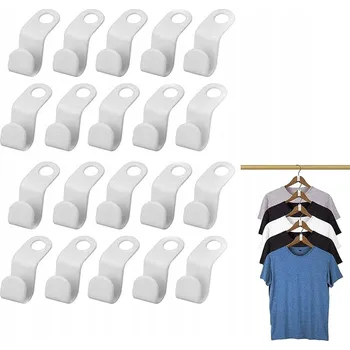 Věšák Simplo Prodlužovací HÁČEK NA VĚŠÁK NA OBLEČENÍ DO SKŘÍNĚ 50 kusů