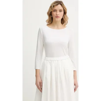 Pánské tričko Tričko s dlouhým rukávem Marella EURO 2613971014200 béžová 01X, vel. XL