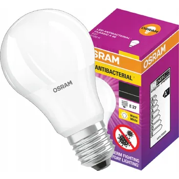 Žárovka Antibakteriální LED žárovka E27 10W OSRAM Teplá bílá