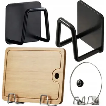 Věšák DRŽÁK ZÁVĚSNÝ DO DŘEZU NA HOUBIČKU KUCHYŇSKOU HADŘÍK HÁČEK STŘÍBRNÝ