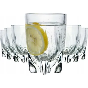 Sklenice 6x SKLENICE NA VODKU, LIKÉRY, PANÁKY 30 ML Z TLUSTÉHO SKLA, SADA