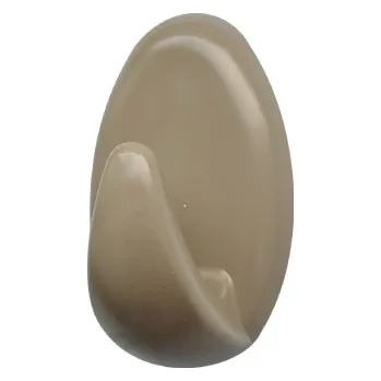 Věšák Háček samolepící QF typ1, plast, béžová, 2ks