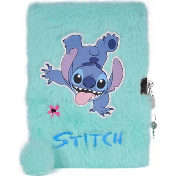 Zápisník A5 Paso Lilo & Stitch zelený se zámkem