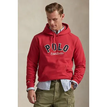 Pánská mikina Mikina Polo Ralph Lauren 710P04872 červená 33X, vel. M