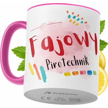 Hrnek Polidraw Hrnek Polidraw Pro Pyrotechnika jako Dárek, keramika, 330 ml