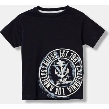 Dívčí oblečení Dětské bavlněné tričko Guess N6RI10.K8HM4.PPY2 námořnická modř 59X, vel. 113-118