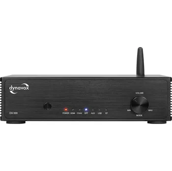 Hi-Fi Zesilovač Dynavox DA-300 Black - Kompaktní zesilovač s HDMI ARC