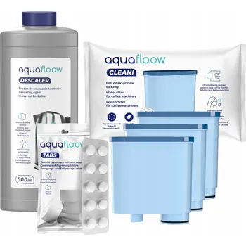 Čisticí tablety do kávovaru + 3x filtr pro Philips Saeco + odvápňovač