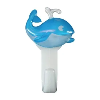 Věšák Háček samolepící QF typ 13, velryba, plast, 1ks