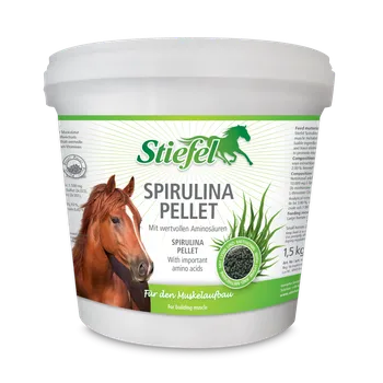 Stiefel Spirulina pro koně pro nasvalení a svalový metabolismus 1,5 kg