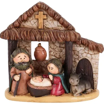 Home Styling Collection Malá vánoční scéna, 15 cm