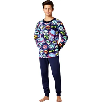 Chlapecké pyžamo Dětské Pyžamo FOLTÝN DP293 chlapec Velikost: 128