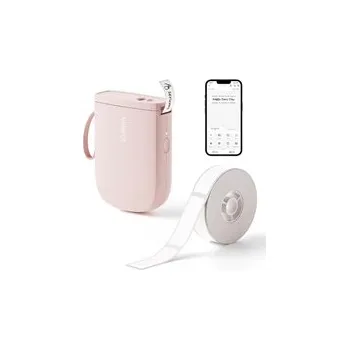 Tiskárna Niimbot Tiskárna štítků D11-H Smart, růžová + role štítků 160 ks 1AA57321601