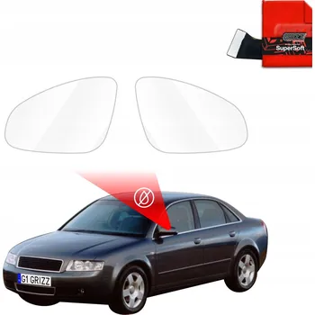 Polep vozidla Fólie proti dešti na zrcátka pro Audi A4 B6 Sedan (2000-2006)