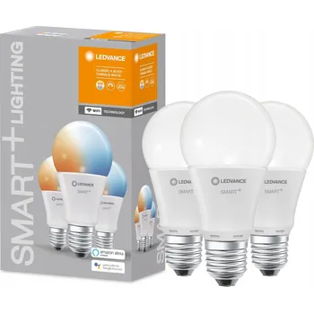 Žárovka 3x LED žárovka E27 9W CCT DIM smart+ WiFi LEDVANCE