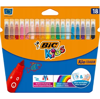 Fixy BIC KIDS KID COULEUR 18 barev