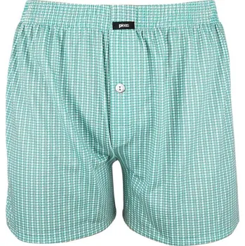 Trenýrky Pleas pánské trenýrky s potiskem 183767 Sv. zelená Vel. L