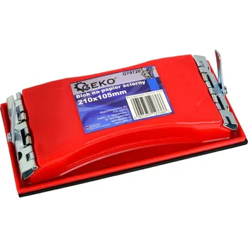 Brusný papír Geko Blok na brusný papír 210 x 105 mm (1/80)