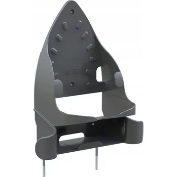 Žehlicí prkno Držák na žehlička a žehlicí prkno, stříbrný